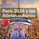 EXODO DE CUBANOS EN PARIS 2024