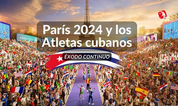 EXODO DE CUBANOS EN PARIS 2024