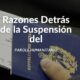 Suspensión del Parole Humanitario