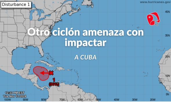 Otro ciclón amenaza con impactar a Cuba