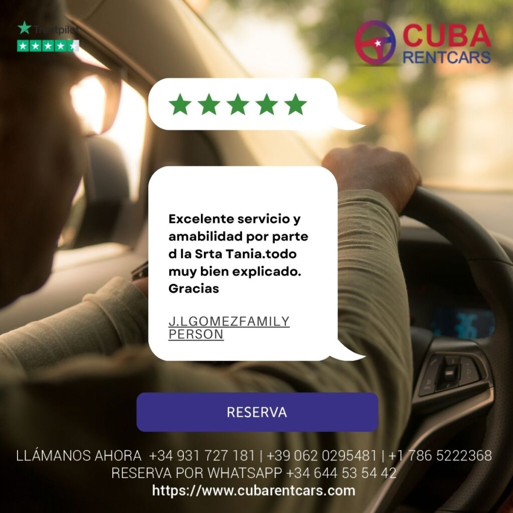 Reseñas de Cubarentcars